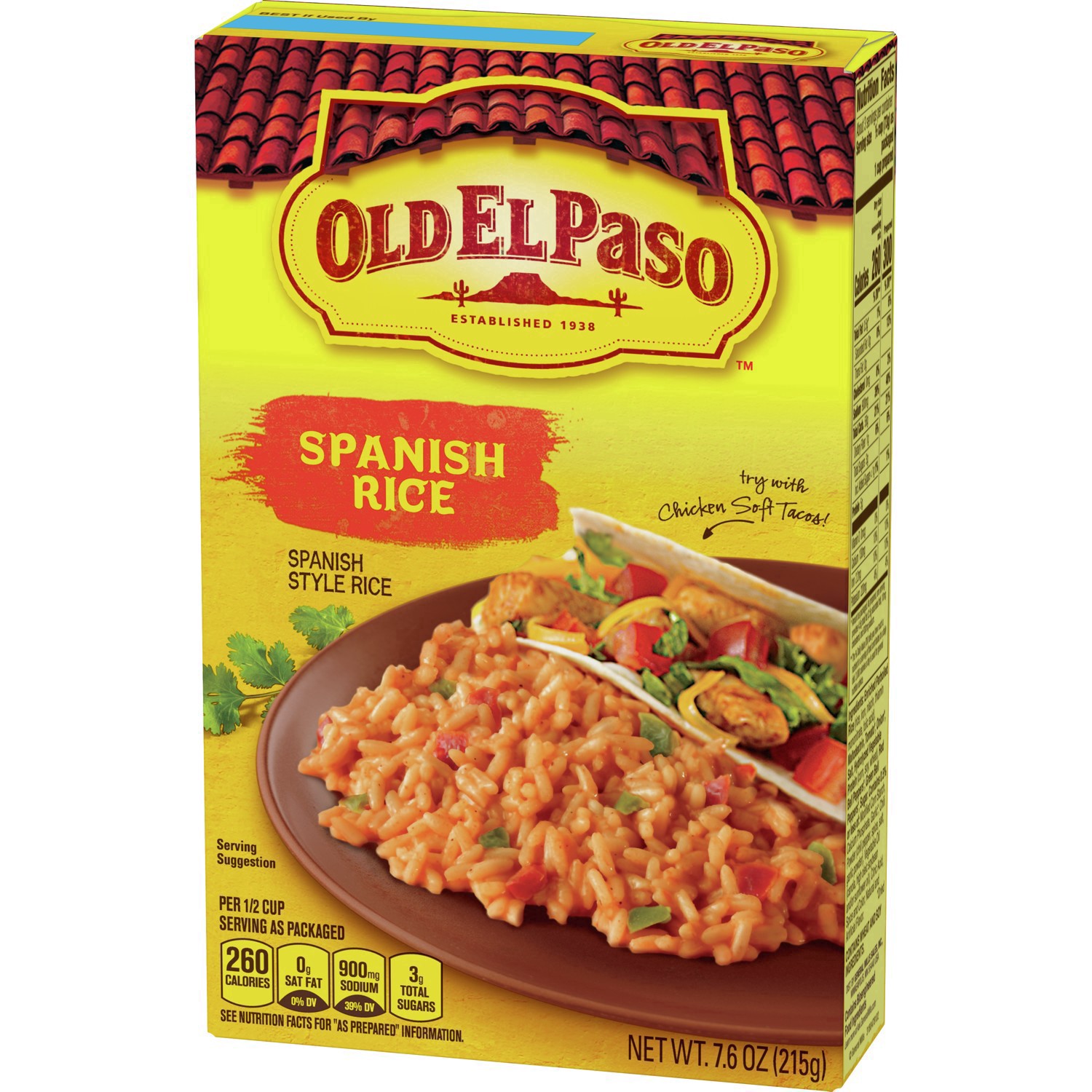 slide 49 of 83, Old El Paso Spanish Style Rice Mix, Side Dish, 7.6 oz, 7.6 oz