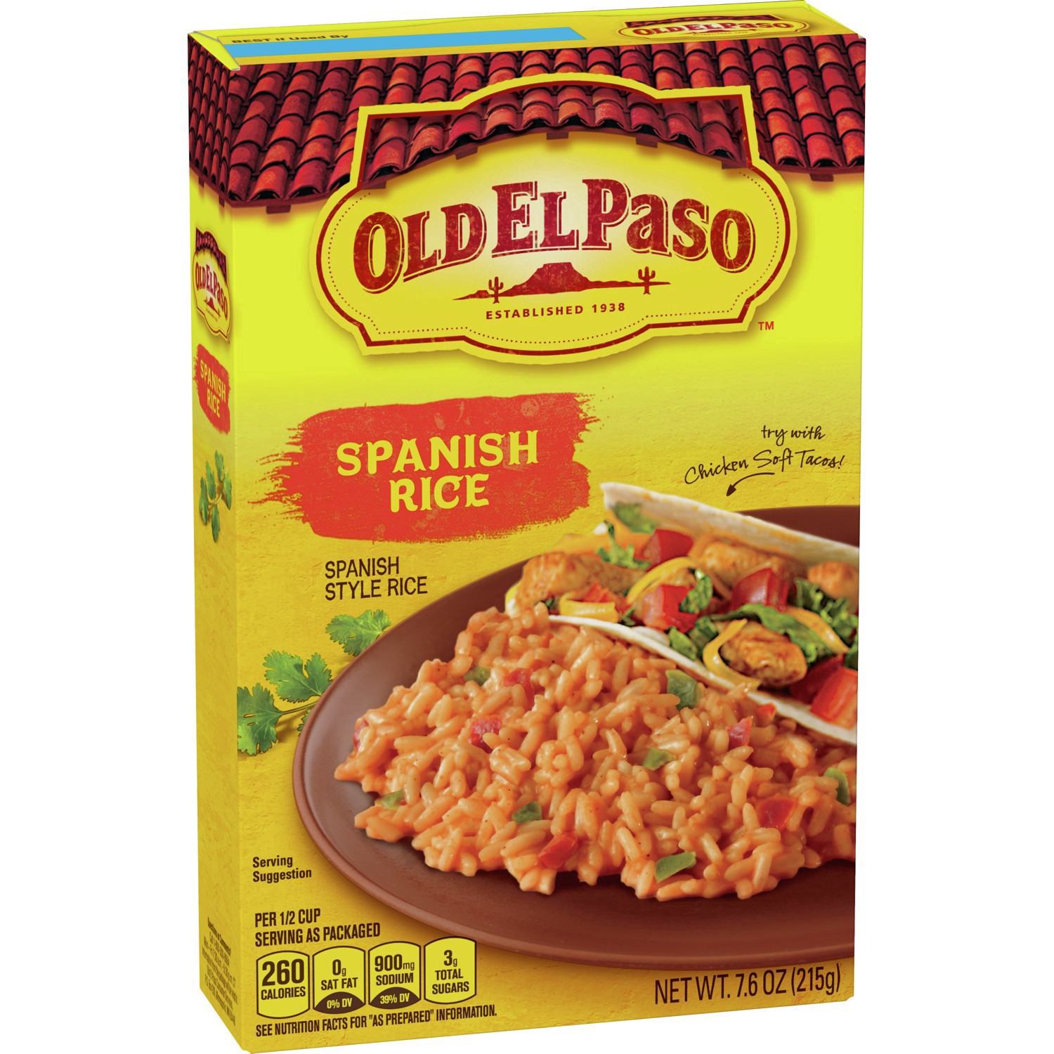 slide 15 of 83, Old El Paso Spanish Style Rice Mix, Side Dish, 7.6 oz, 7.6 oz