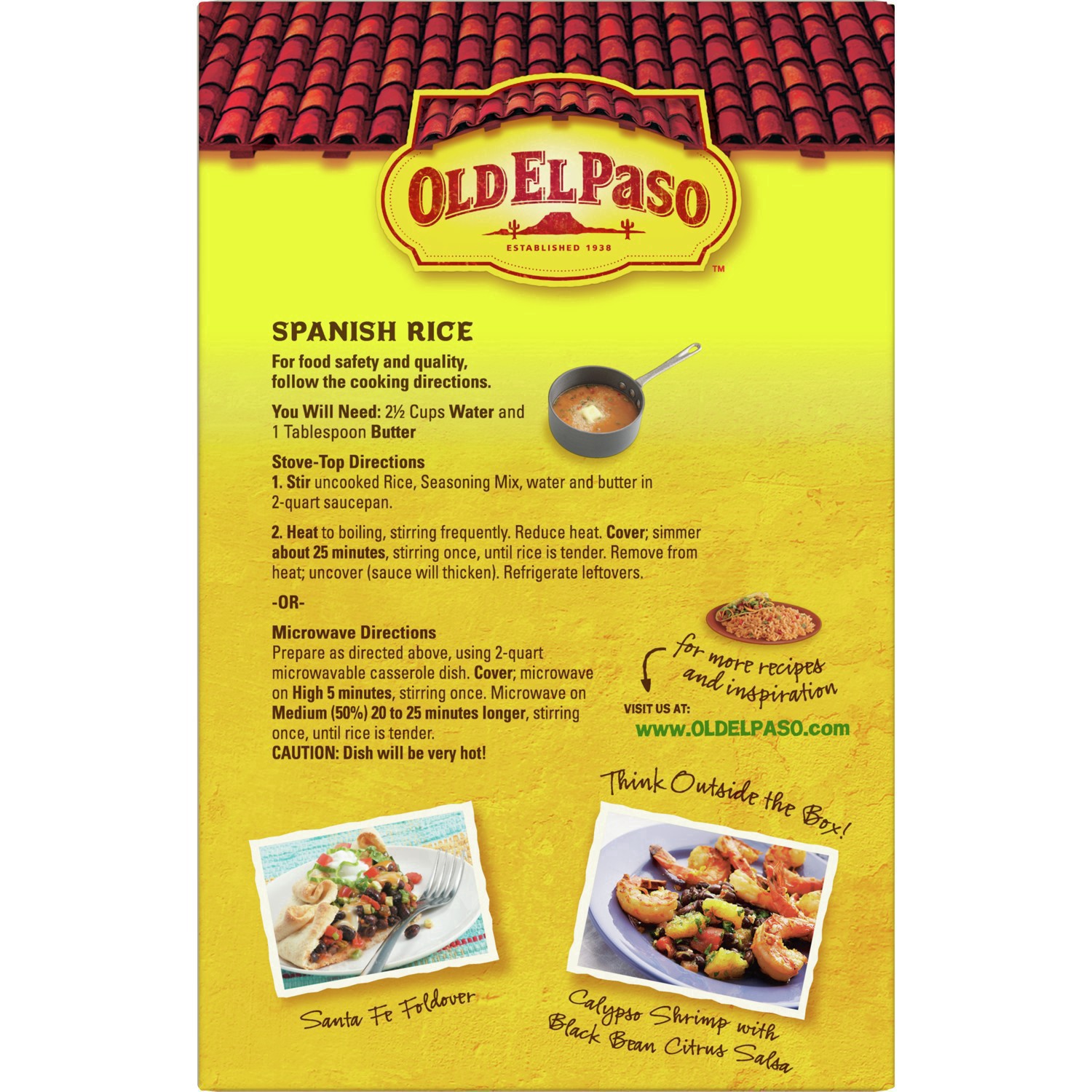 slide 36 of 83, Old El Paso Spanish Style Rice Mix, Side Dish, 7.6 oz, 7.6 oz