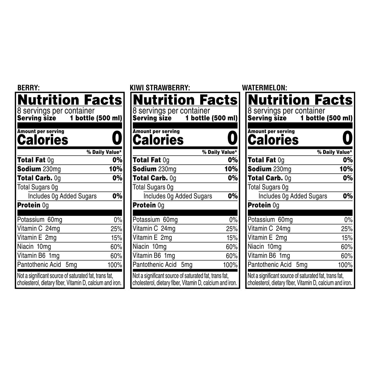 slide 3 of 6, Propel 24 Pack Watermelon, Kiwi Strawberry, Berry Electrolyte Water Beverage 24 oz - 24 oz, 24 oz