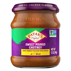 Patak's Mild Sweet Mango Chutney 12 oz