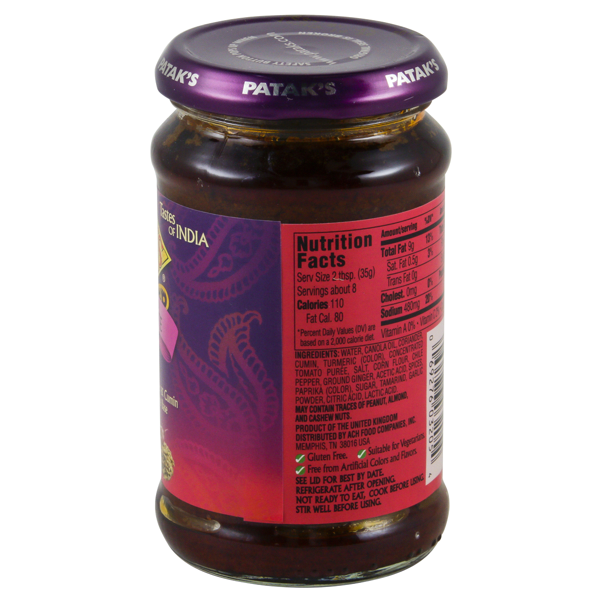 slide 2 of 4, Patak's Pataks Paste Curry Madras, 1 ct