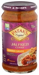 Patak's Medium Jalfrezi Curry Simmer Sauce 15 oz