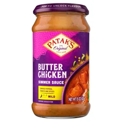 Patak's Mild Butter Chicken Simmer Sauce - 15 oz