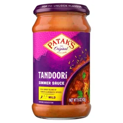 Patak's Mild Tandoori Simmer Sauce 15 oz