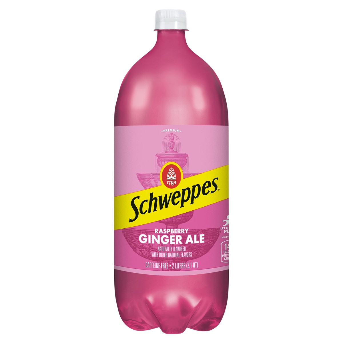 slide 4 of 11, Schweppes Raspberry Ginger Ale 2 lt, 2 liter