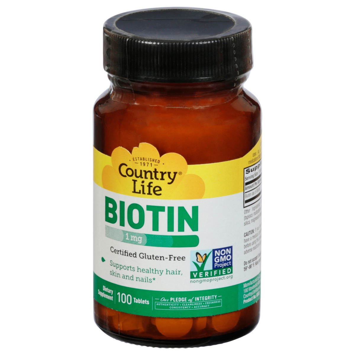 slide 2 of 12, Country Life Biotin 1000mcg, 100 ct