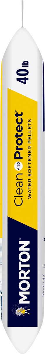 slide 3 of 6, Morton Clean and Protect Water Softener Pellets 40 lb, 40 lb