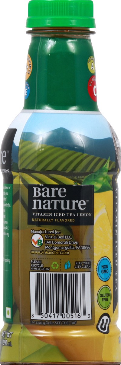 slide 4 of 4, Bare Nature Iced Tea - 20 oz, 20 oz