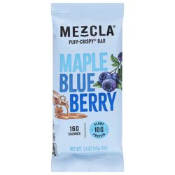 Mezcla Maple Blueberry Puff-Crispy Bar 1.4 oz