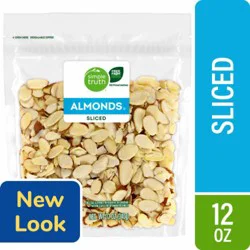 Simple Truth Sliced Almonds - 12 oz