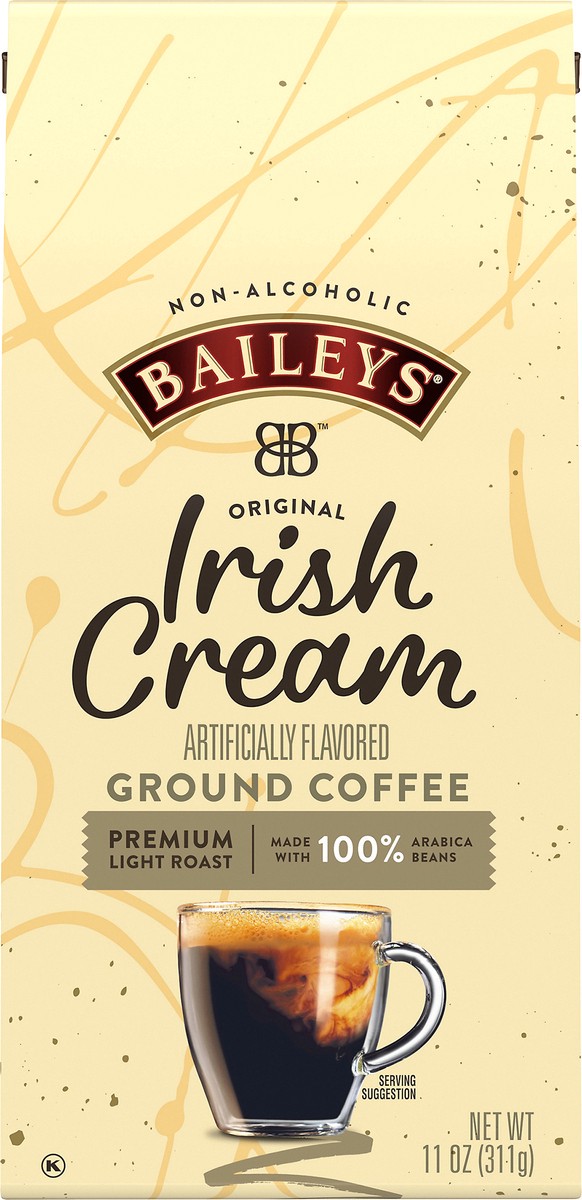 slide 8 of 9, Bailey's Irish Cream Ground Coffee- 11 oz, 11 oz