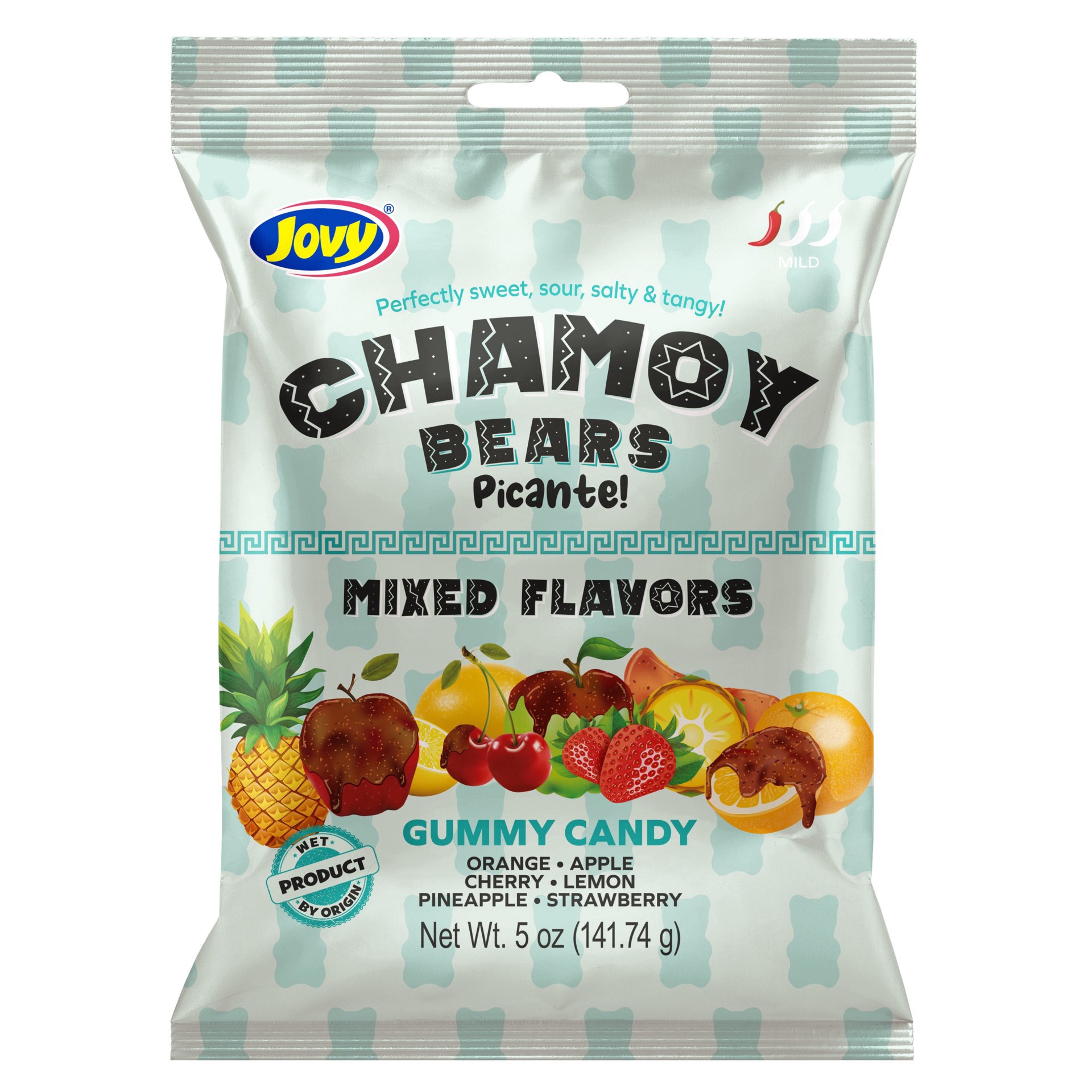 slide 1 of 1, Jovy Mild Mixed Flavors Chamoy Bears 5 oz, 5 oz