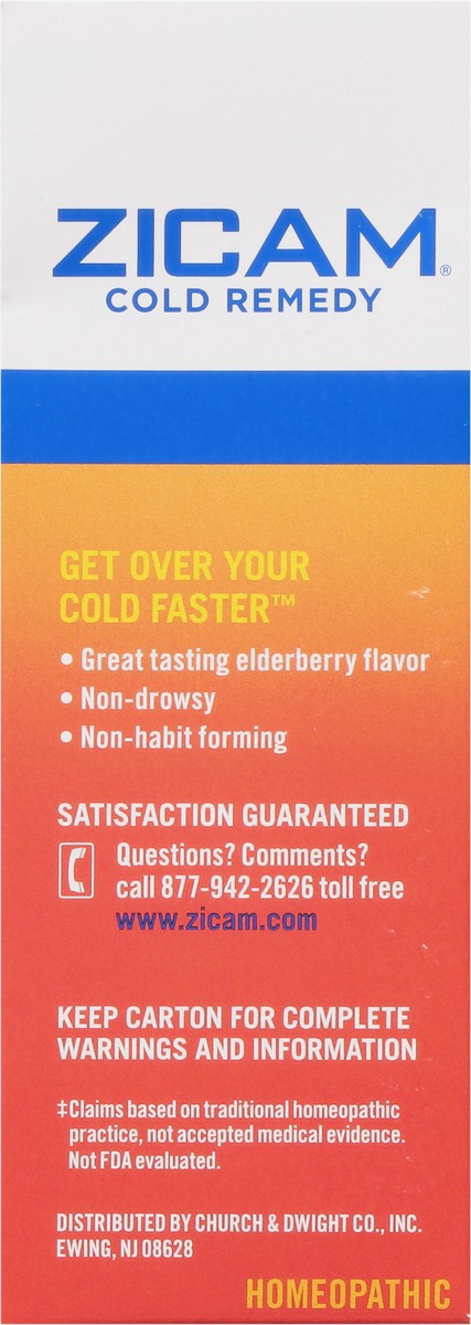 slide 4 of 9, Zicam Elderberry Flavor Cold Remedy 25 Lozenges, 25 ct