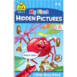 School Zone My First Hidden Pictures Little Busy Book