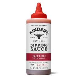 Kinders Sweet BBQ Dipping Sauce 13.7oz
