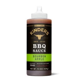 Kinder's Bourbon Apple BBQ Sauce 15.5 oz