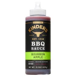 Kinder's Bourbon Apple BBQ Sauce 15.5 oz