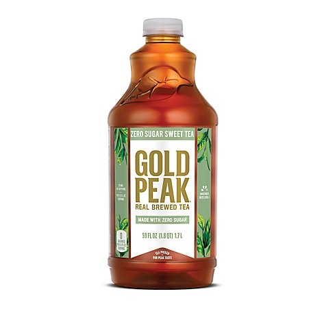 slide 1 of 1, Gold Peak Zero Sugar Sweet Tea - 59 Fz, 1 ct