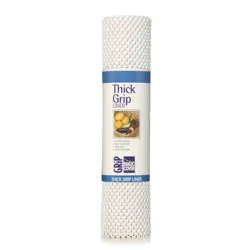 Magic Cover Thick Grip Non-Adhesive White Shelf Liner
