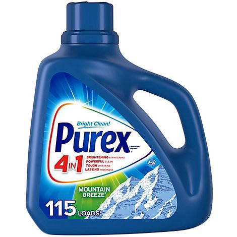 slide 1 of 1, Purex Dirt Lift Action Mountain Breeze Liquid Laundry Detergent - 150 Fl. Oz., 150 fl oz