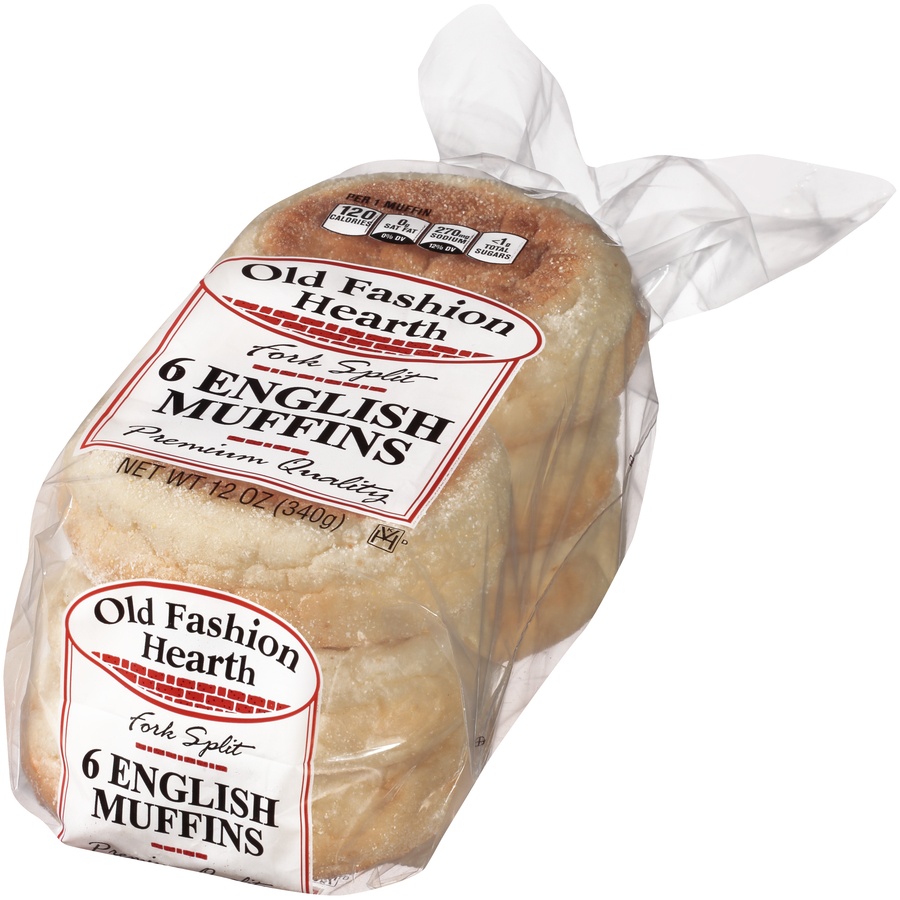 slide 3 of 8, Old Fashion Hearth 6Pk Eng Muffin, 1 ct