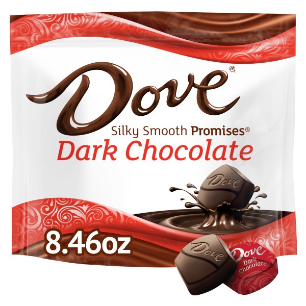 slide 1 of 6, Dove Promises Dark Chocolate Candy, 8.46 oz