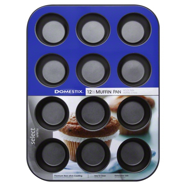 slide 1 of 1, Domestix Culinary Creations Muffin Pan, 12 ct