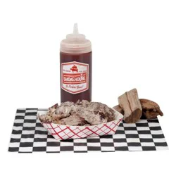 Smokehouse Smoked Pulled Pork With Sauce (Hot)
