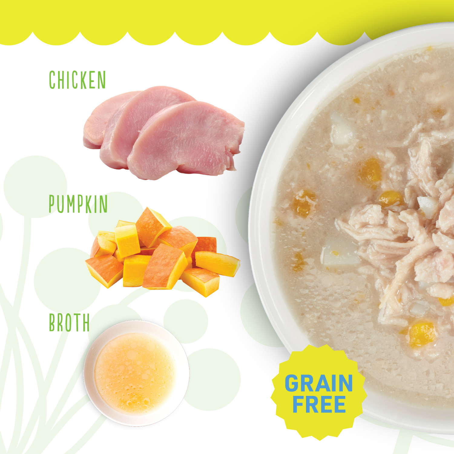 slide 7 of 8, Petite Cuisine Chicken and Pumpkin Entree Cat Food 2.8 oz, 2.8 oz