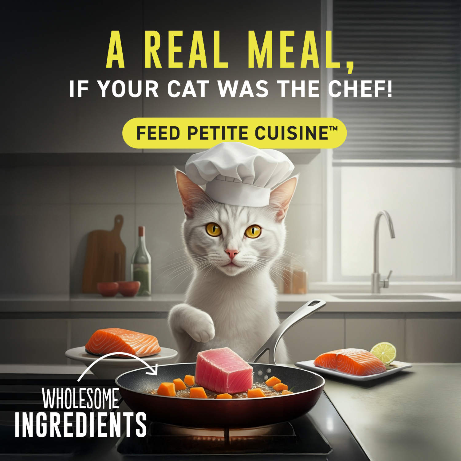 slide 8 of 8, Petite Cuisine Chicken and Pumpkin Entree Cat Food 2.8 oz, 2.8 oz