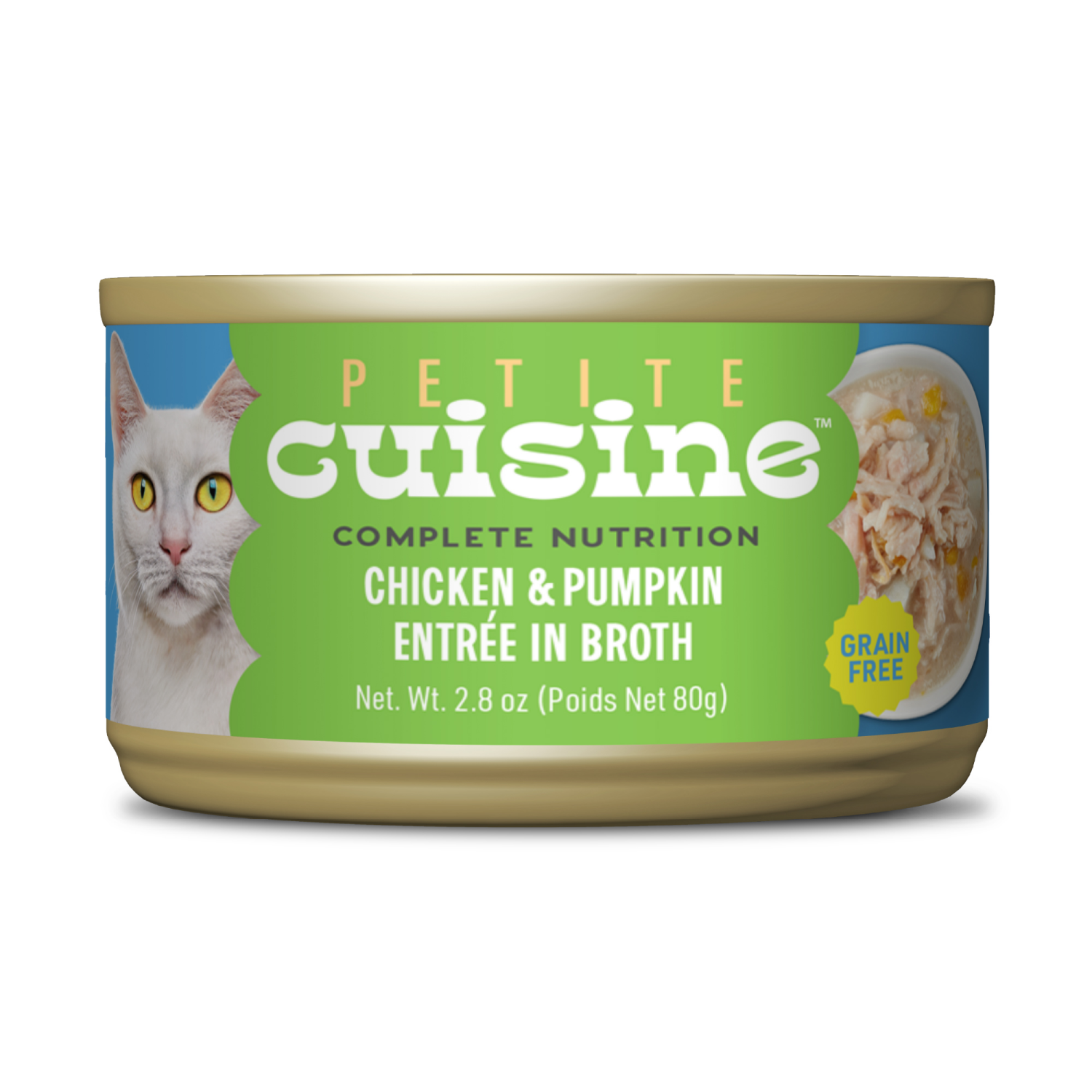 slide 1 of 8, Petite Cuisine Chicken and Pumpkin Entree Cat Food 2.8 oz, 2.8 oz