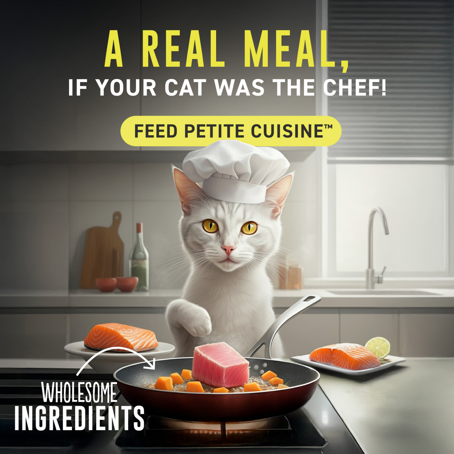 slide 5 of 8, Petite Cuisine Consomme Grain Free Tuna Recipe in Broth Cat Treats 1.3 oz, 1.3 oz