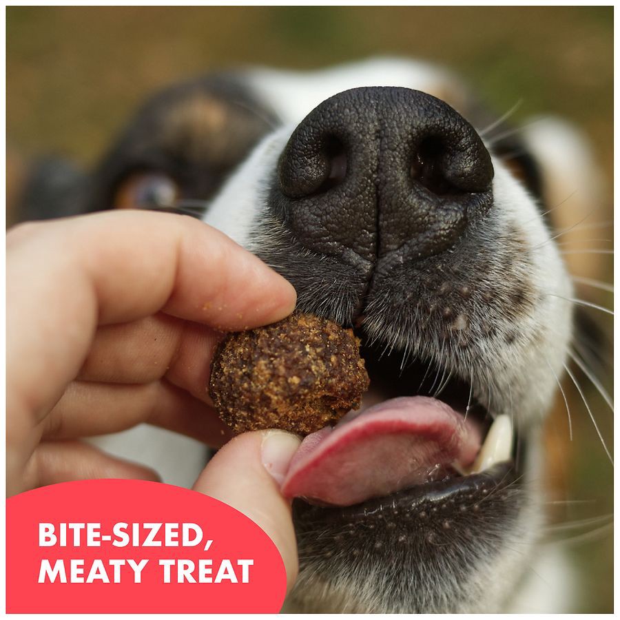 slide 5 of 5, Buddy Biscuits Meaty Meatball Bites Dog Treats, BBQ Beef, 7 oz Bag, 7 oz