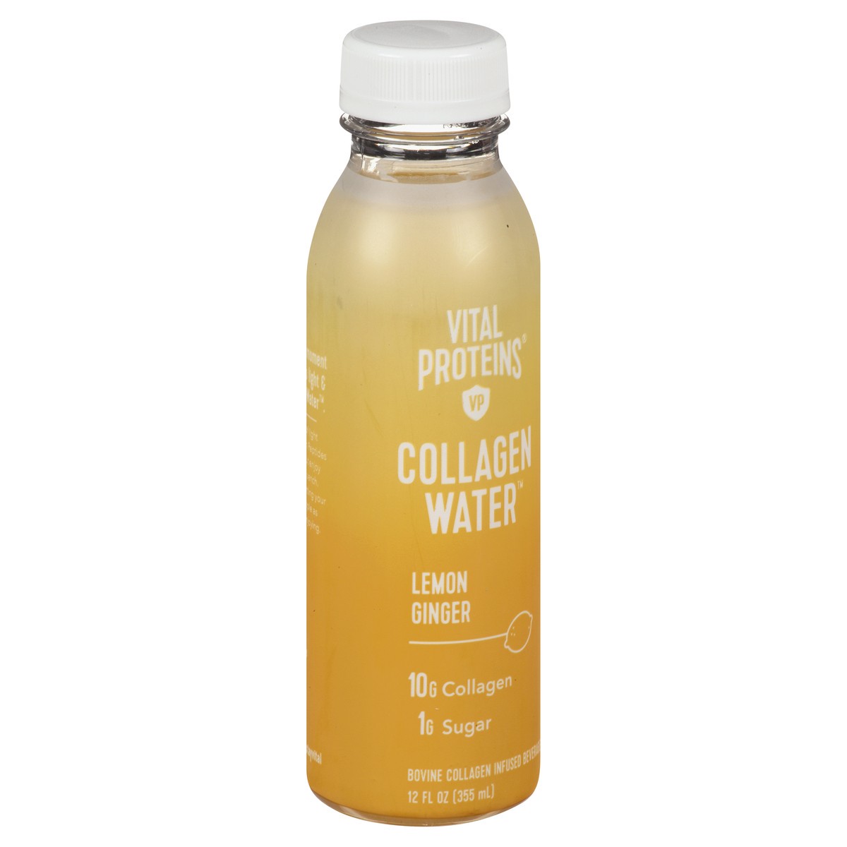 slide 7 of 11, Vital Proteins Lemon Ginger Collagen Water 12 oz, 12 oz