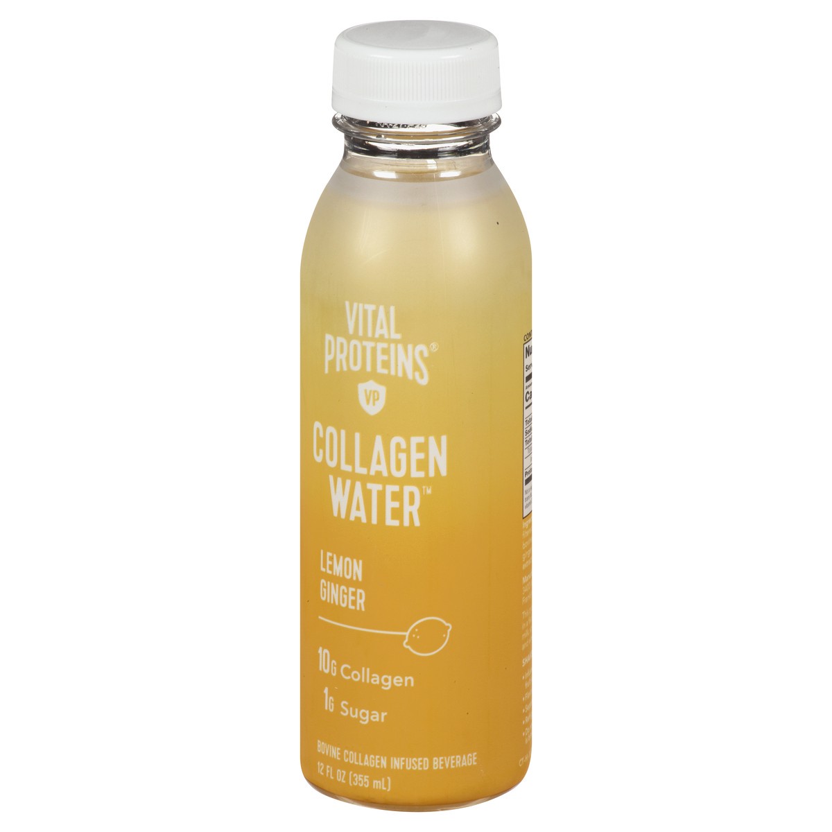 slide 8 of 11, Vital Proteins Lemon Ginger Collagen Water 12 oz, 12 oz