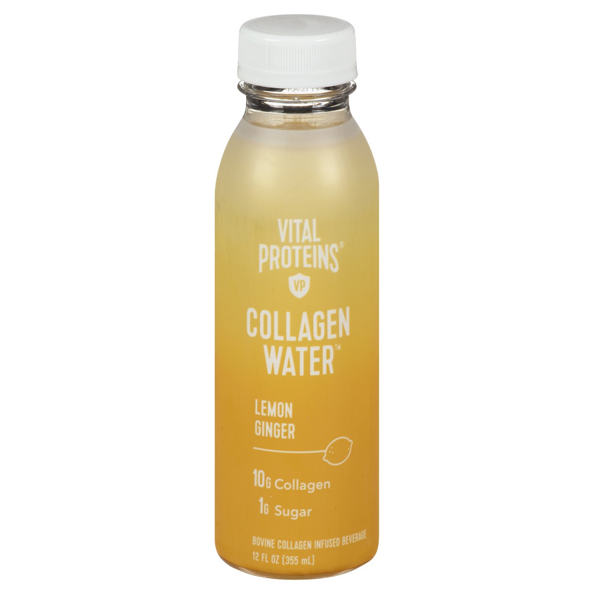 slide 1 of 11, Vital Proteins Lemon Ginger Collagen Water 12 oz, 12 oz