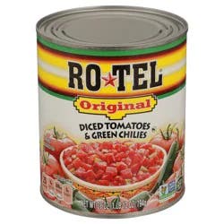 Rotel Diced Original Tomatoes & Green Chilies 28 oz