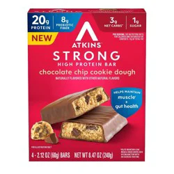 Atkins Chocolate Chip Cookie Dough High Protein Bar