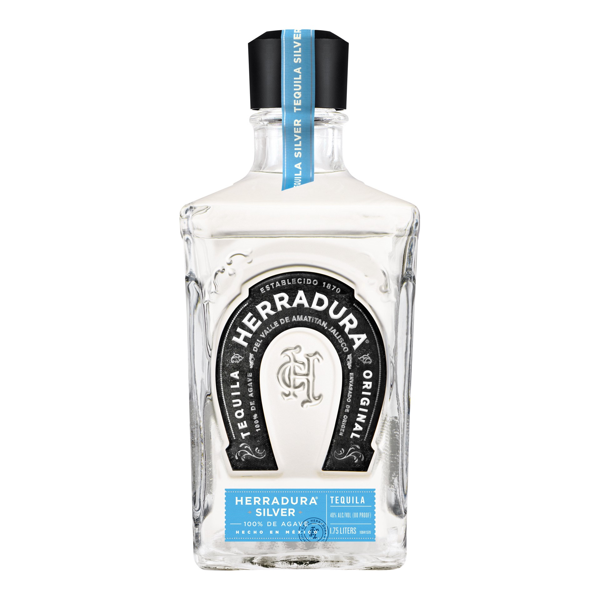 slide 1 of 6, Herradura Silver 1.75 L 80 Proof, 1.75 liter