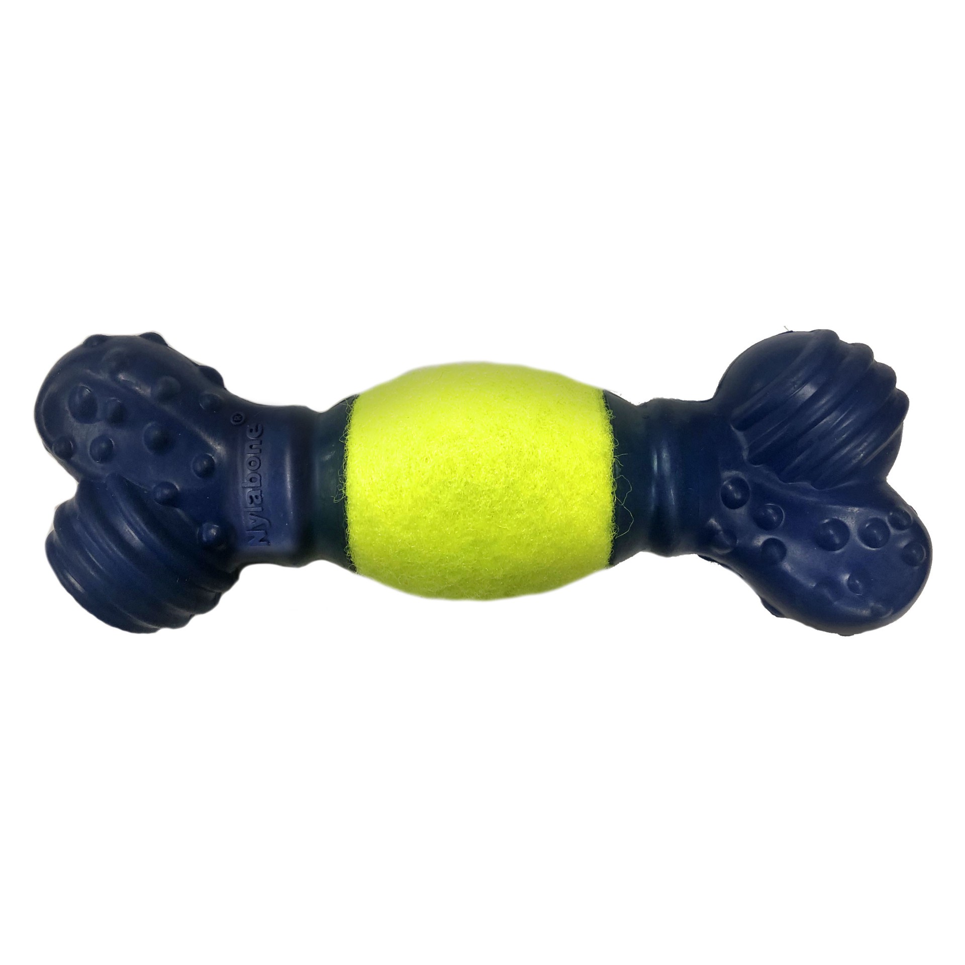 slide 3 of 10, Nylabone Power Play Tennis Play 'n Fetch Interactive Dog Toy, 1 ct