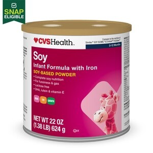 slide 1 of 1, Cvs Health Soy Infant Formula With Iron, 22 Oz, 22 oz