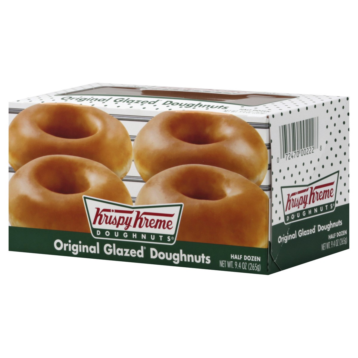 slide 3 of 9, Krispy Kreme 6Ct Original Glazed, 9.05 oz