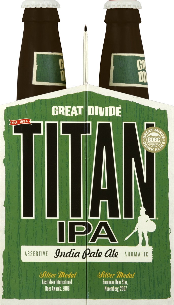 slide 3 of 4, Great Divide Brewing Co. Great Divide Titan Ipa, 6 ct; 12 fl oz