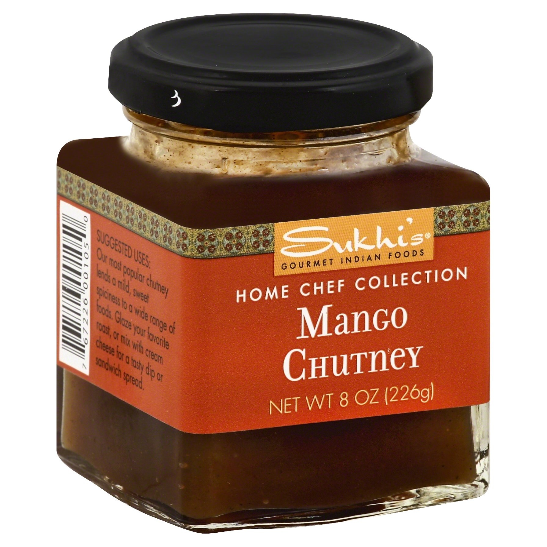 slide 1 of 1, Sukhi's Mango Chutney, 8 oz