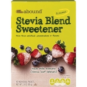 slide 1 of 1, CVS Gold Emblem Abound Stevia Blend Sweetener, 40 ct
