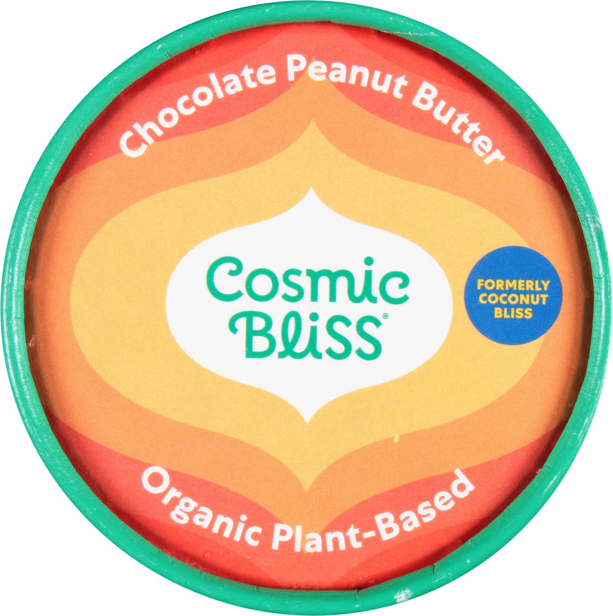 slide 3 of 14, Cosmic Bliss Dairy-Free Organic Chocolate Peanut Butter Frozen Dessert 14 fl oz, 14 fl oz