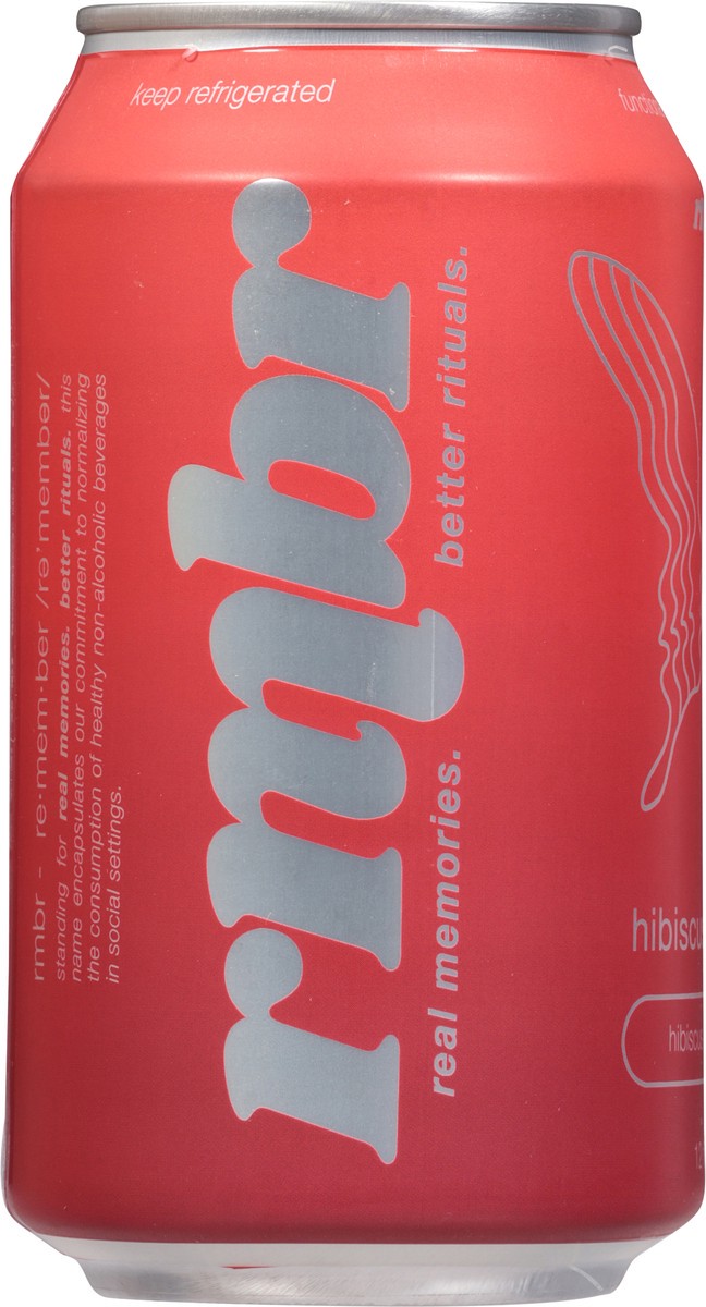 slide 9 of 13, RMBR Hibiscus Punch Functional Kombucha 12 fl oz, 12 fl oz