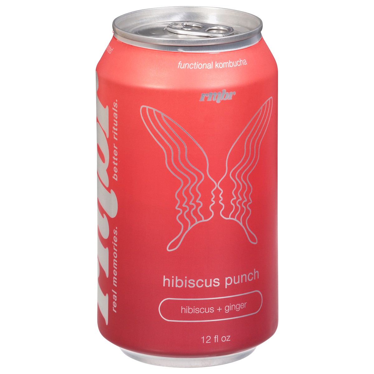 slide 7 of 13, RMBR Hibiscus Punch Functional Kombucha 12 fl oz, 12 fl oz