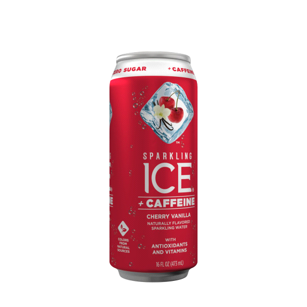 slide 17 of 21, Sparkling Ice +Caffeine Cherry Vanilla 16oz Can, 16 fl oz